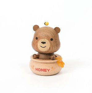 Bobblehead Spring Shaking Doll - Honey Bear 1253931 Wooderful life
